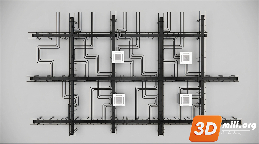 Ceiling Decoration Skp Files